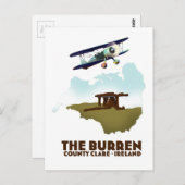 Der Burren-Landkreis Clare Irland Postkarte (Vorne/Hinten)