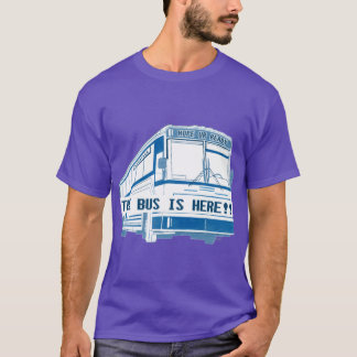 Der Bus ist hier Übergröße T-Shirt