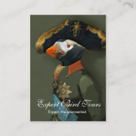 Der büscheliger Papageientaucher-General - Visitenkarte