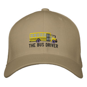 Der Busfahrer Custom School Mini Bus Stickerei Bestickte Kappe