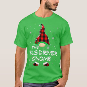 Der Busfahrer erhält Buffalo-Karierte Passfamilie T-Shirt