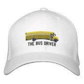 Der Busfahrer für den Custom School Bus Stickerei Bestickte Kappe (Vorderseite)