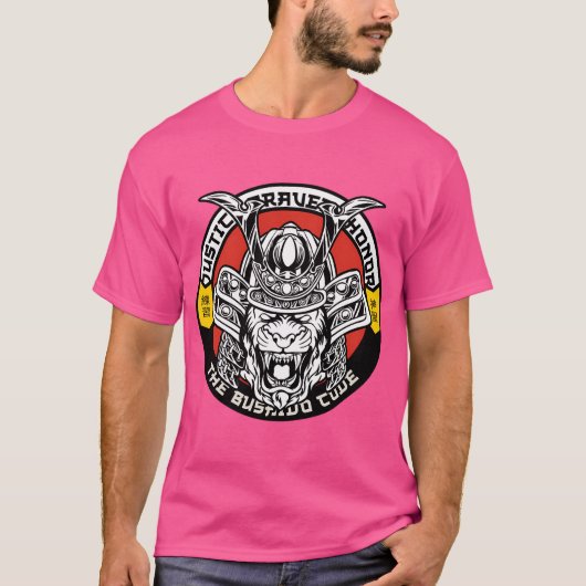 Der Bushido-Code Samurai T-Shirt (Vorderseite)
