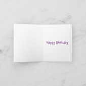 Der Butler Dankeskarte (Innenseite)