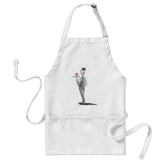 Der Butler Schürze (Vorne)