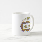 Der Butler war Gerahmt! Kaffeetasse (VorderseiteRechts)