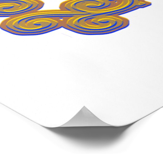 Der Butler war Gerahmt! Poster (Ecke)