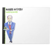 Der Butlermörder Großer Editor Notizblock (Vorderseite)