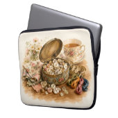 Der Button Tin Elektronik Beutel Laptopschutzhülle (Vorderseite Links)