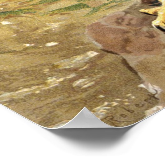 Der Buzzard Poster (Ecke)