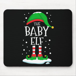 Der Byby Elf Frohe Weihnachten Familie Passend Mousepad