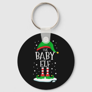 Der Byby Elf Frohe Weihnachten Familie Passend  Schlüsselanhänger