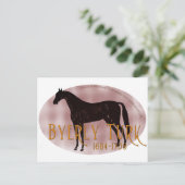 Der Byerly Turk Postkarte (Stehend Vorderseite)