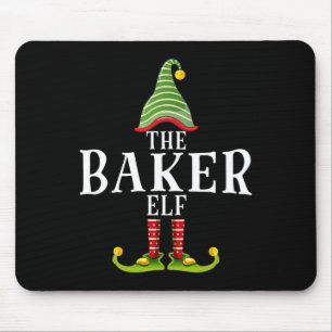 Der Byker Elf Lustige passende Schlafanzug Weihnac Mousepad