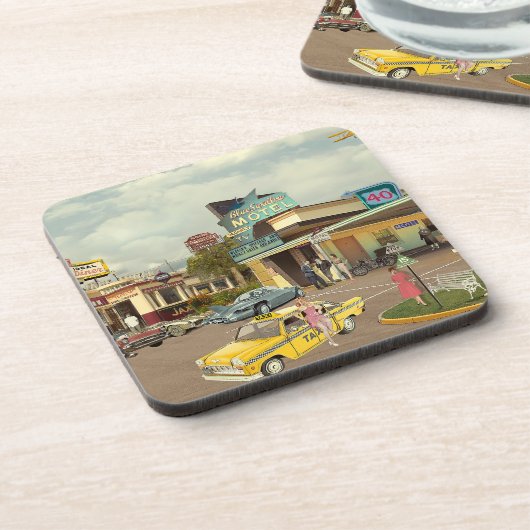 Der CAB-Treiber Getränkeuntersetzer (Linke Seite)