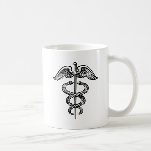 Der Caduceus Kaffeetasse (Rechts)
