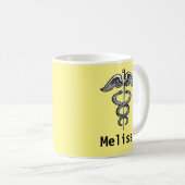 Der Caduceus Kaffeetasse (VorderseiteRechts)