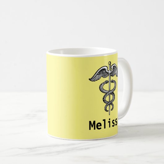 Der Caduceus Kaffeetasse (VorderseiteRechts)
