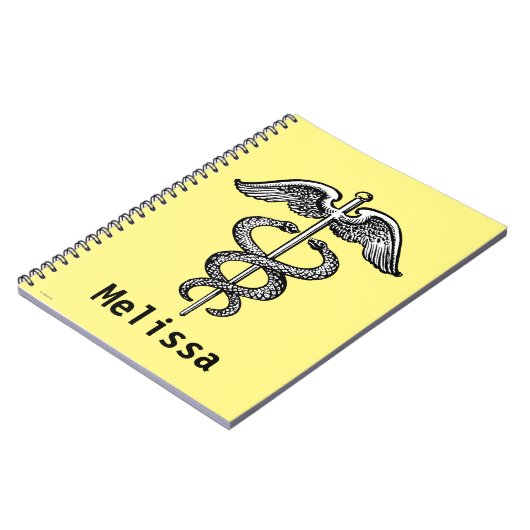 Der Caduceus Notizblock (Linke Seite)