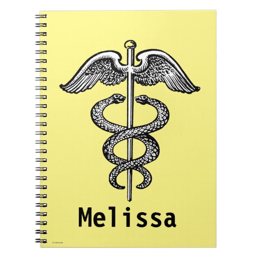 Der Caduceus Notizblock (Vorderseite)