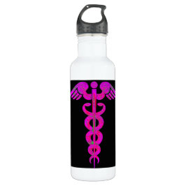 Der Caduceus-Wasser-Flasche der Krankenschwester Trinkflasche