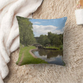 Der Caldon Canal Cheddleton Staffordshire Kissen (Decke)