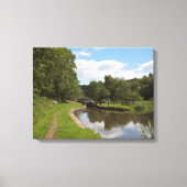 Der Caldon Canal Cheddleton Staffordshire Leinwanddruck (Vorderseite)