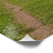 Der Caldon Canal Cheddleton Staffordshire Poster (Ecke)