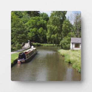 Der Caldon Canal Consall Staffordshire Postcard La Fotoplatte