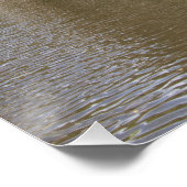 Der Caldon Canal Consall Staffordshire Poster (Ecke)