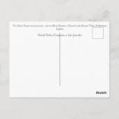 Der Caldon Canal Consall Staffordshire Postkarte (Rückseite)