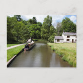 Der Caldon Canal Consall Staffordshire Postkarte (Vorderseite)