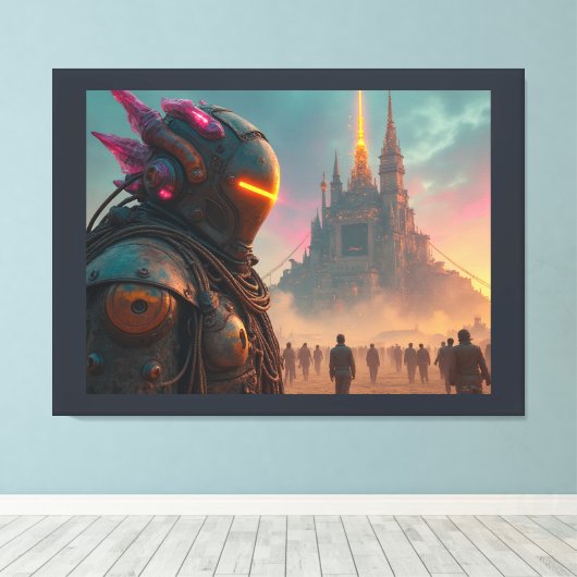 Der Calling Canvas Print Leinwanddruck (Insitu (Holzboden))