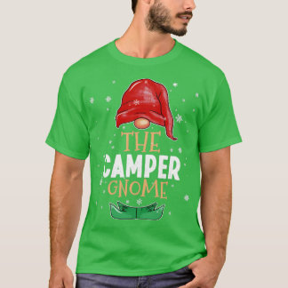 Der Camper Gnome Familie passt zu Weihnachtsbaum T-Shirt