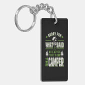 Der Camper Schlüsselanhänger (Vorderseite links)