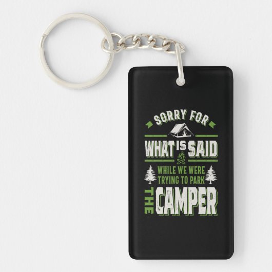 Der Camper Schlüsselanhänger (Vorderseite)