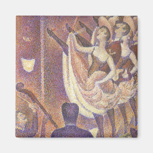 Der Can Can Tanz, Le Chahut von Georges Seurat Magnet