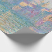 Der Canal Grande in Venedig von Claude Monet Geschenkpapier (Ecke)