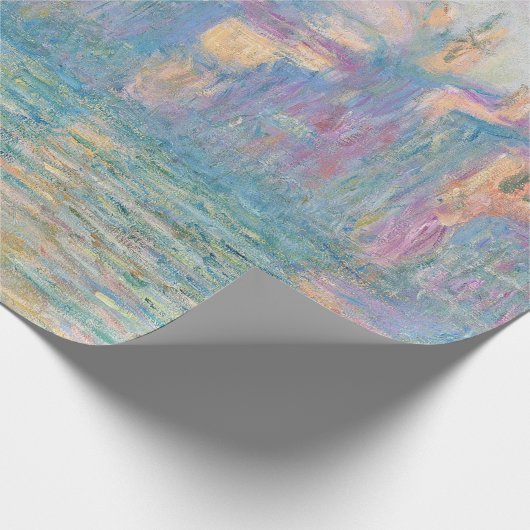 Der Canal Grande in Venedig von Claude Monet Geschenkpapier (Ecke)