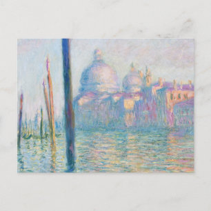 Der Canal Grande in Venedig von Claude Monet Postkarte