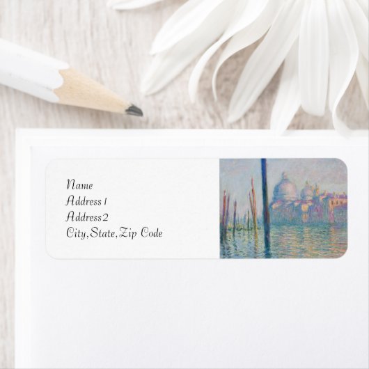 Der Canal Grande von Monet (Insitu)