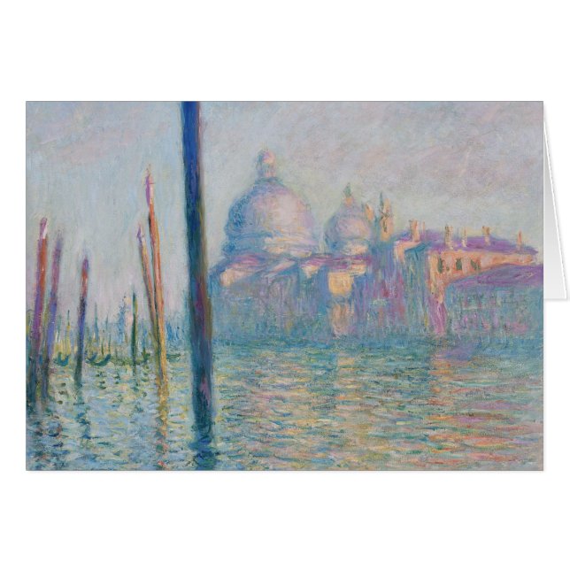 Der Canal Grande von Monet (Vorderseite (Horizontal))