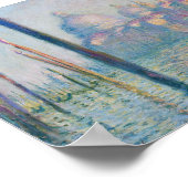 Der Canal Grande von Monet Poster (Ecke)