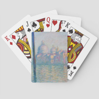 Der Canal Grande von Monet Spielkarten