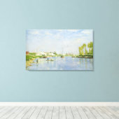 Der Canal Saint-Denis Leinwanddruck (Insitu (Holzboden))