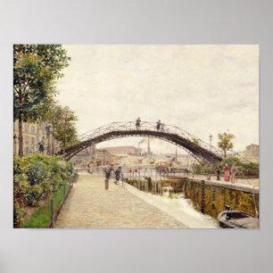 Der Canal Saint-Martin Poster
