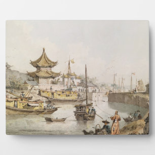 Der Canale Grande, China, (w/c) Fotoplatte