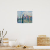 Der Canale Grande, Claude Monet Poster (Küche)
