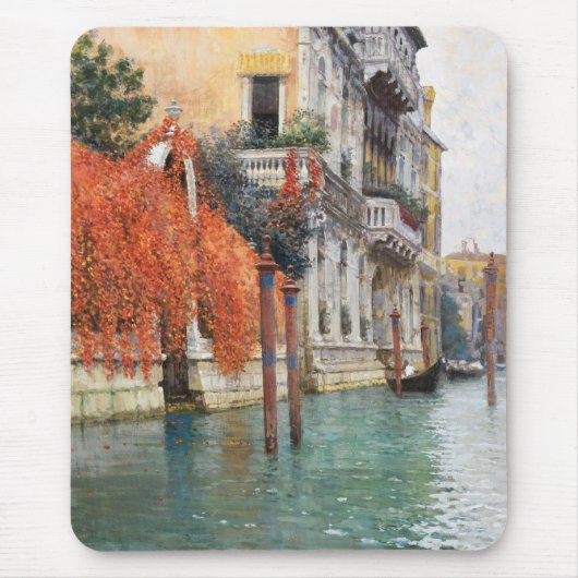 Der Canale Grande in Venedig (von Vincenzo Caprile Mousepad (Vorne)