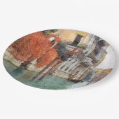 Der Canale Grande in Venedig (von Vincenzo Caprile Pappteller (Schrägansicht)